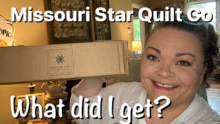 Missouri Star Quilt Co Haul!! + 20% off !!