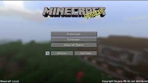 Minecraft Title Screens after 1.8!