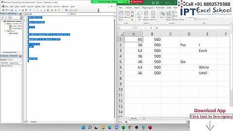 Excel VBA Loops: For Next, Do While, Do Until, For Each