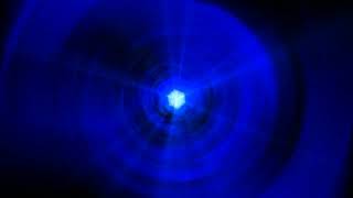 Spinning Blue Disc Motion Graphics