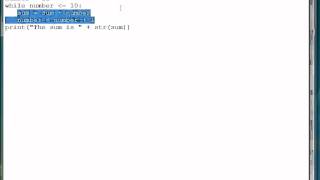 Python Programming Tutorial | Count Controlled
