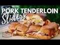 Smoked Pork Tenderloin Sliders - Pork Sliders Recipe