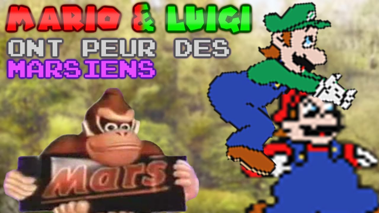 French YTP - Mario et Luigi ont peur des Marsiens