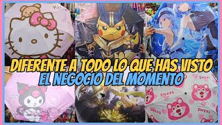 ☔Los PARAGUAS KAWAII y de ANIME de $20 | Sombrillas, impermeables, para negocio y playa