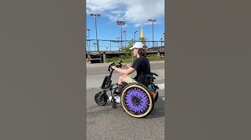 The Firefly wheelchair attachment!!