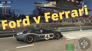 Project Cars 2 - Le Mans Clic From Ford V Ferrari Ford Gt40 Mkiv Practise Gameplay 4K