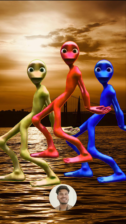 Funny alien dance dame tu cosita | Part - 292 | #funny #alien #aliendance #color #crazzyalienz