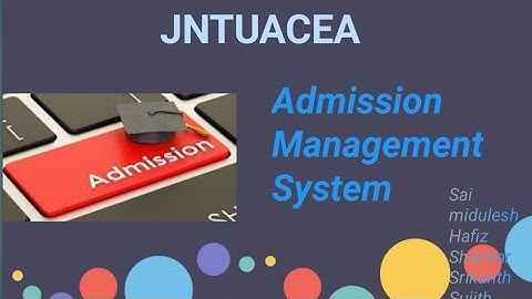 Admission management project in c language