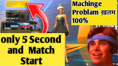 How to solve matching problem in pubg lite ||😱Maching Problem || 100%real and working Triks ||