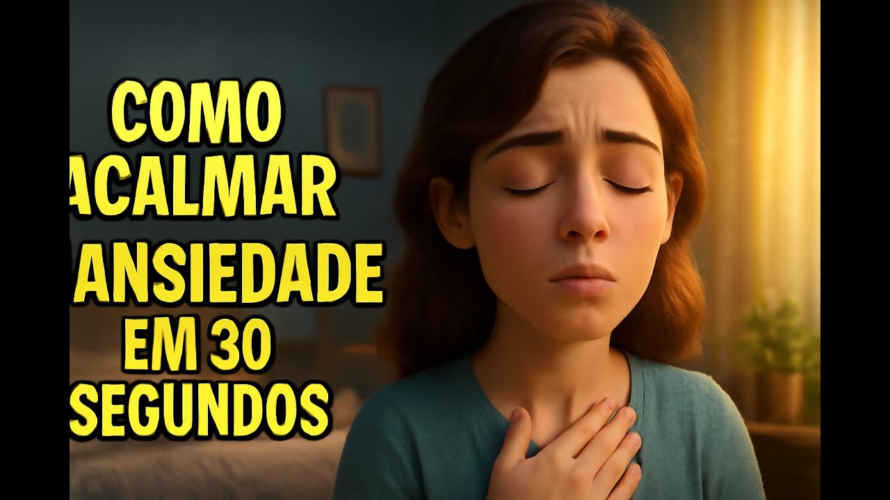 Como Acalmar a Ansiedade em 30 Segundos - Respire com a Gente! 🌿💆‍♀️ ...