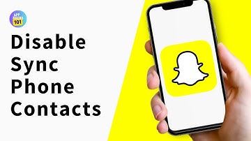How to Not let Phone contacts Find you on Snapchat || Disable Sync Phone Contacts