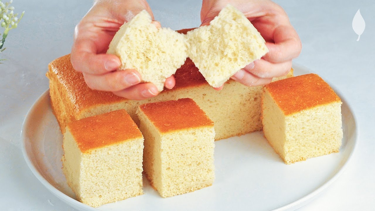 Fluffy cake (japonese sponge cake) : le gâteau léger comme un