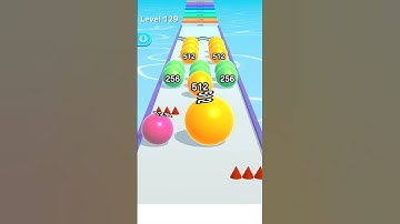 Ball Run 2048 - All levels Gameplay Android, IOS gaming