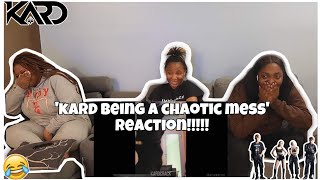 KARD BEING A CHAOTIC MESS REACTION!!!!🤣😂🤣😂