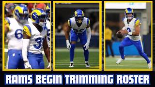 1st Wave of Roster Cuts for 2026 Rams | 53-Man Roster Decisions | NFL