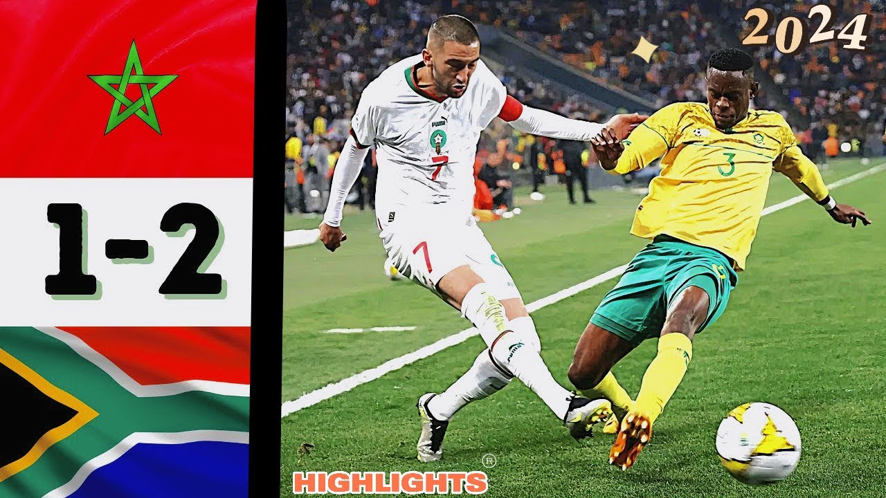 MOROCCO vs SOUTH AFRICA highlights 2024 YouTube
