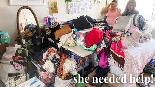 EXTREME CLOSET DECLUTTER AND ORGANIZE!! Major closet cleanout and decluttering tips!