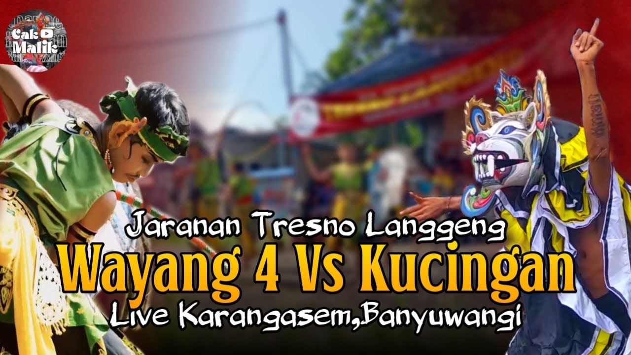 Jan joss tenan!! Perang Kucingan jaranan Tresno Langgeng live Karangasem,Glagah