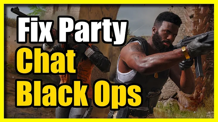 How to Fix if your Party Chat isn't Working in COD Black Ops 6 (Easy Tutorial)