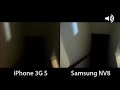 Video test (indoor HD): iPhone 3GS vs Samsung NV8 (compact camera)