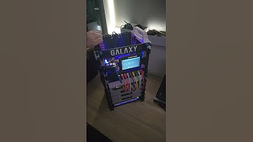 3D Printed 10" Mini Rack #selfhosted #3dprint #homeserver #miniserver #homelab