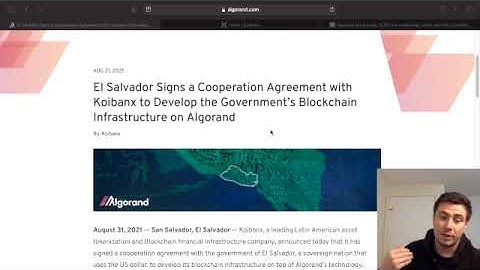 El Salvador To Develop It