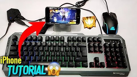 101% No Ban | iPhone or Wot || Play Free Fire With Keyboard And Mouse To Mobile🔥