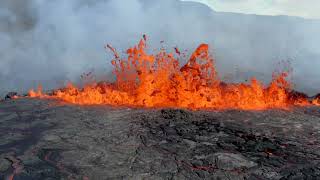Meradalir eruption at daytime by mbl.is 15,865 views 1 year ago 28 seconds