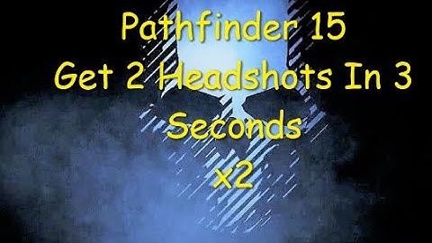 Ghost Recon Breakpoint : Pathfinder Rank 15 : Get 2 Headshots In 3 Seconds x2
