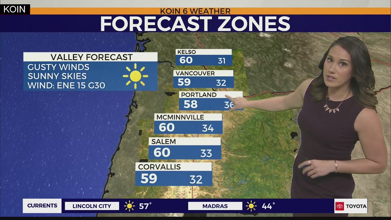 Weather forecast: Dry for the next 6-7 days in Portland - YouTube
