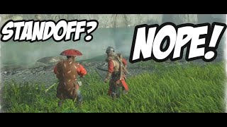 Mongol Walks Away from Standoff Challenge
I was playing Ghost of Tsushima and the Mongol didnt want to partake in the standoff Mongol Walks Away from Standoff Challenge
