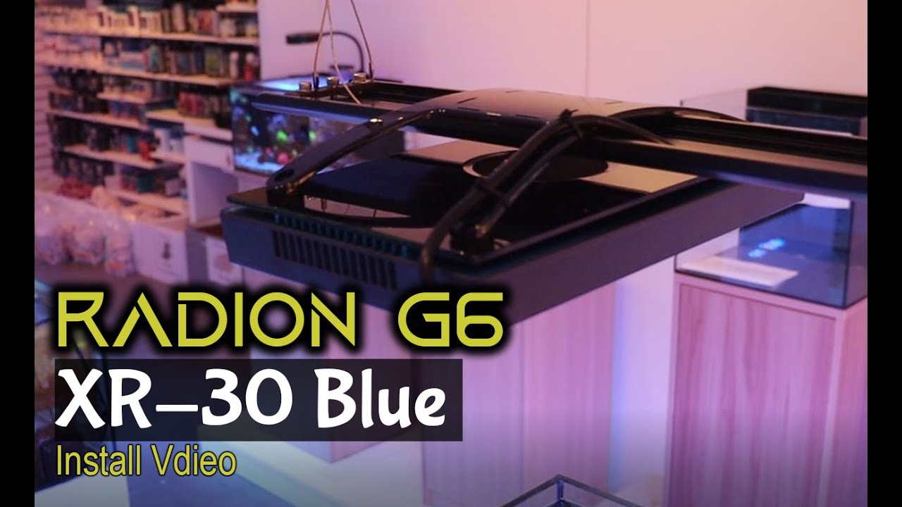 Ecotech Radion G6 Blue Install - YouTube