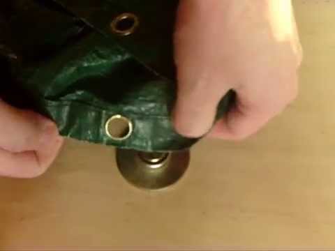 Draper Tarpaulin Grommet Repair Kit 3/8