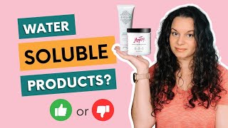 Do You Need Water Soluble Curly Hair Products?