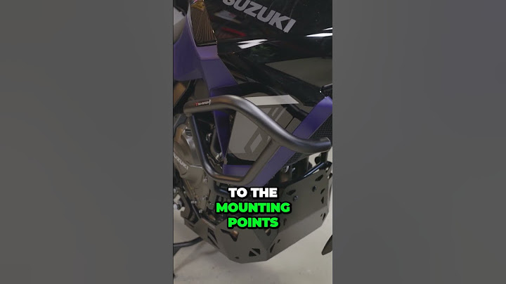 Solid Crash Bars for your Suzuki V-Strom 800DE #shorts