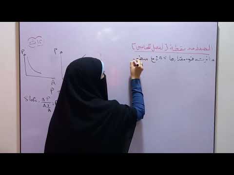 شرح الضغط عند نقطة الفصل الخامس الدرس الأول ج١ فيزياء ٢ث ٢٠٢٦م للصف الثانى الثانوى 