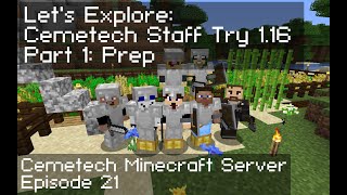 Cemetech Minecraft Ep 21: Trying MC 1.16, Pt 1: Prep!
Minecraft 1.16, the Nether Update, is coming soon. The Cemetech Minecraft staff wanted to give 1.16 a try, so we started from scratch, getting materials, building a base, and exploring the new Nether. Here in Part 1, we go from punching trees to armored up and entering the Nether.
If you want to join the Cemetech Minecraft server, please visit us at mc.cemetech.net, or learn more at https://www.cemetech.net/play ! Cemetech Minecraft Ep 21: Trying MC 1.16, Pt 1: Prep!