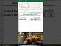 Insert Current Date and Time Instantly in Excel 😱 #spreadsheet #excel #office