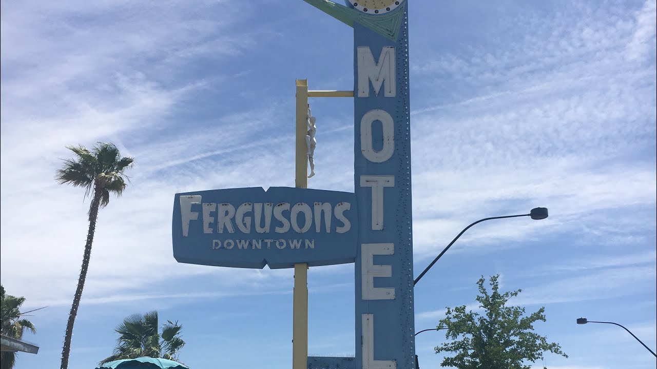 Performance at Fergusons motel in downtown Las Vegas