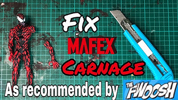 How to: Fix Mafex Carnage Loose Arm Joint (as recommended by Robo from The Fwoosh!).
