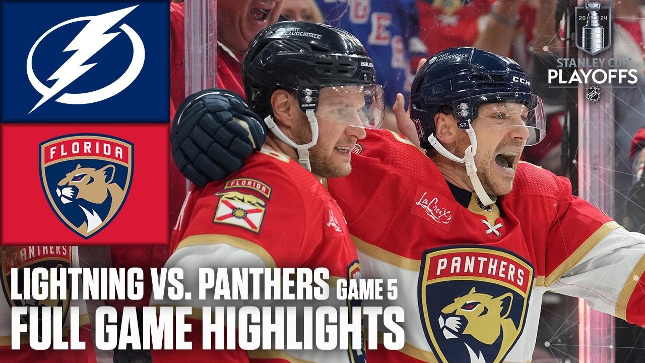 Stanley Cup Playoffs Round 1, Game 5: Florida Panthers 6, Tampa ...