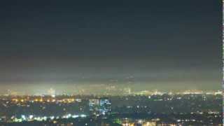 Comet C/2011 L4 (Pan-STARRS) over LA and Santa Monica