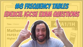 #8 Frequency Tables - Edexcel IGCSE Exam Questions