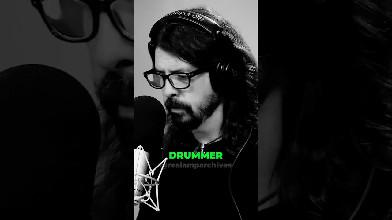 Дэйв Грол в душе все еще барабанщик