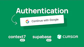 Use Context7 & Supabase MCP to Setup Google Auth - SideBling
