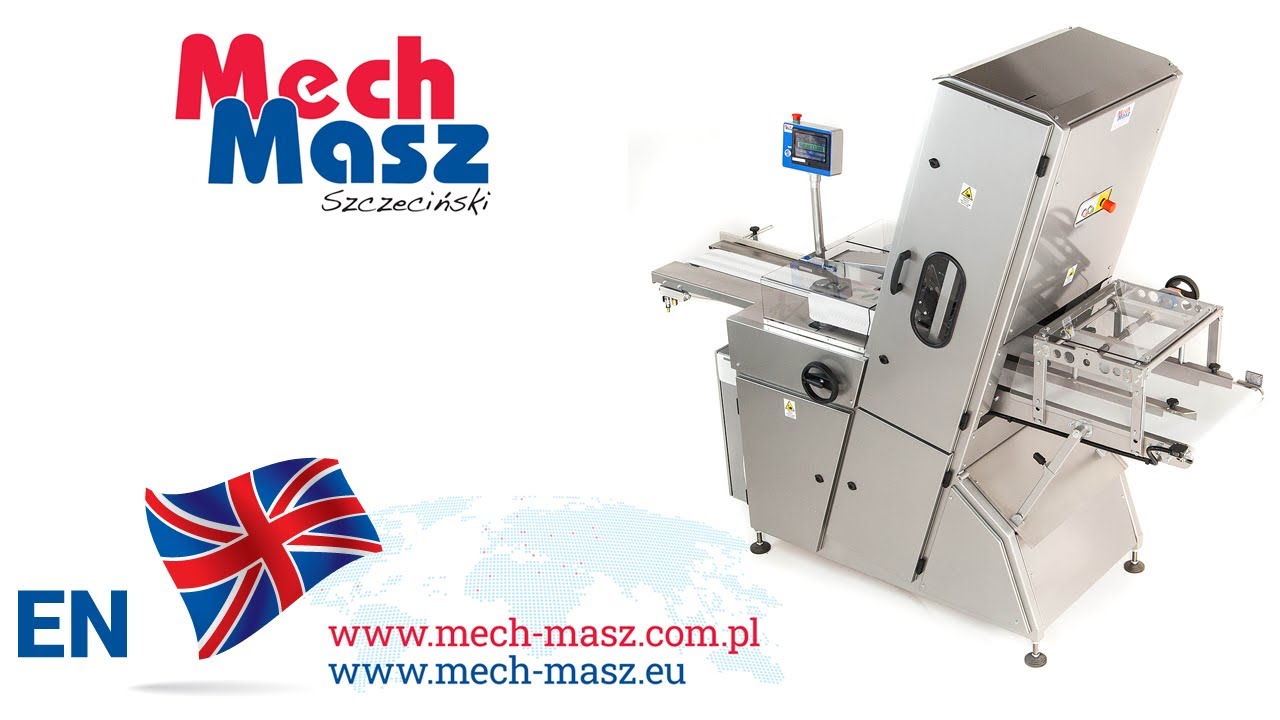 Bread slicer bakery machine with band knives - MECH-MASZ Szczeciński