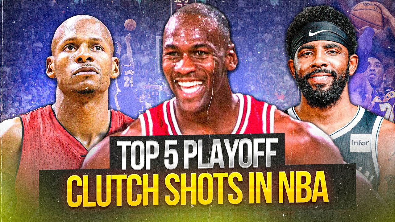 TOP 5 Clutch Shots in NBA Playoff History YouTube
