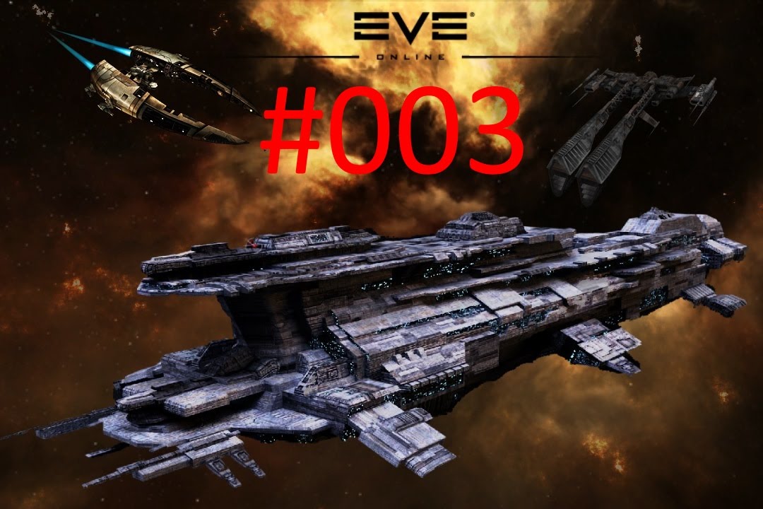 Eve Online #003 - Erstes Schiff - YouTube