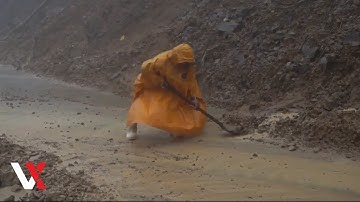 "Can Only Ask For Pity This Christmas" Landslides Cut Off Balamban Roads In Philippines | VERTEX