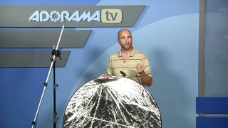 Flashpoint 42' 5-in-1 Disc Reflector & Reflector Bracket: Product Reviews: Adorama Photography TV